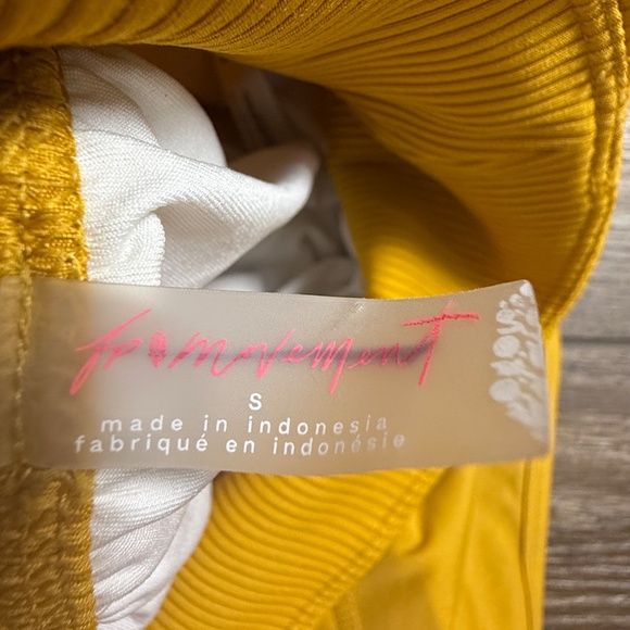 FP Movement by Free People Game Time Shorts Golden Yellow, Size S, Retro Fit - Picture 11 of 14